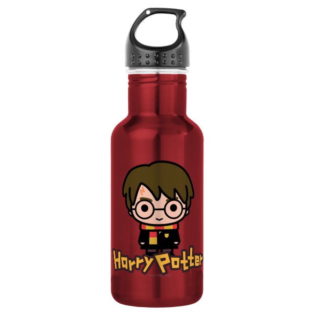 Botella De Agua Arte de caricaturas de Harry Potter (Anverso)