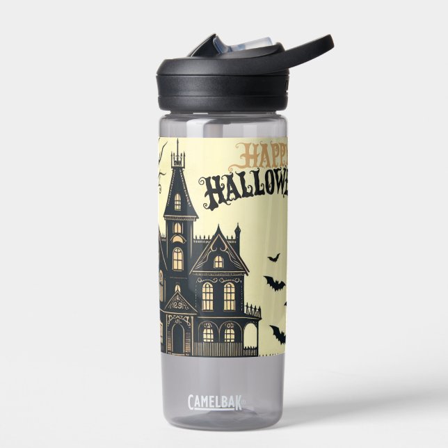 Botella De Agua Arte de Halloween feliz (Izquierdo)