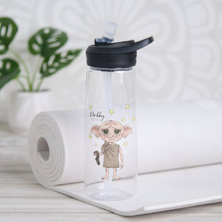 Botella De Agua Arte de Personaje de Acuarela de Dobby