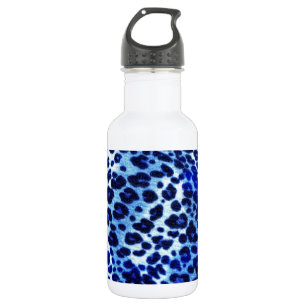 Botella De Agua Arte de safari azul