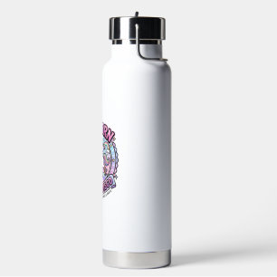 Botella De Agua Arte de Unicorn Roller Disco POD Listo para Market