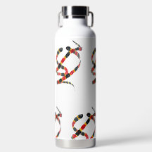 Arte de vida salvaje de serpientes de coral