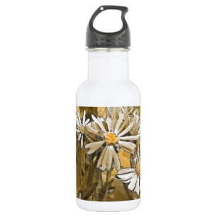 Botella De Agua Arte digital Wild Aster