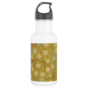 Botella De Agua Arte Floral Antiguo de William Morris Clover