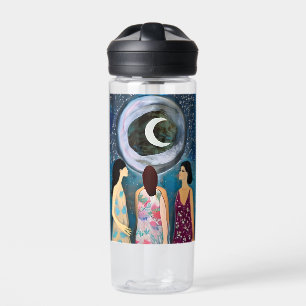 Botella De Agua Arte personalizado La bendición de la luna para mu