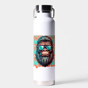 Botella De Agua Arte Pop Comic Retro Estilo Squatch Vintage