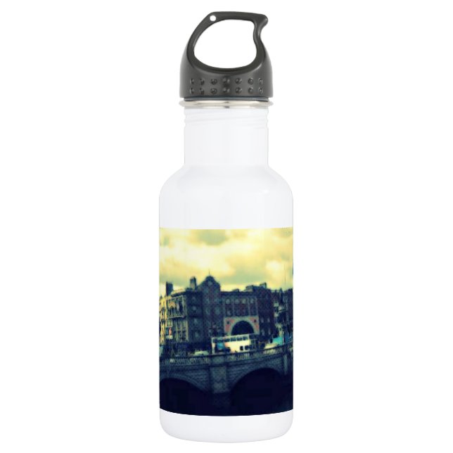 Botella De Agua Arte pop de Dublín (Anverso)