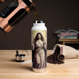 Botella De Agua Arte vintage cita de María Magdalena