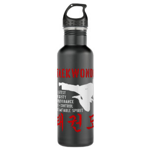 Botella De Agua Artes marciales de Taekwondo