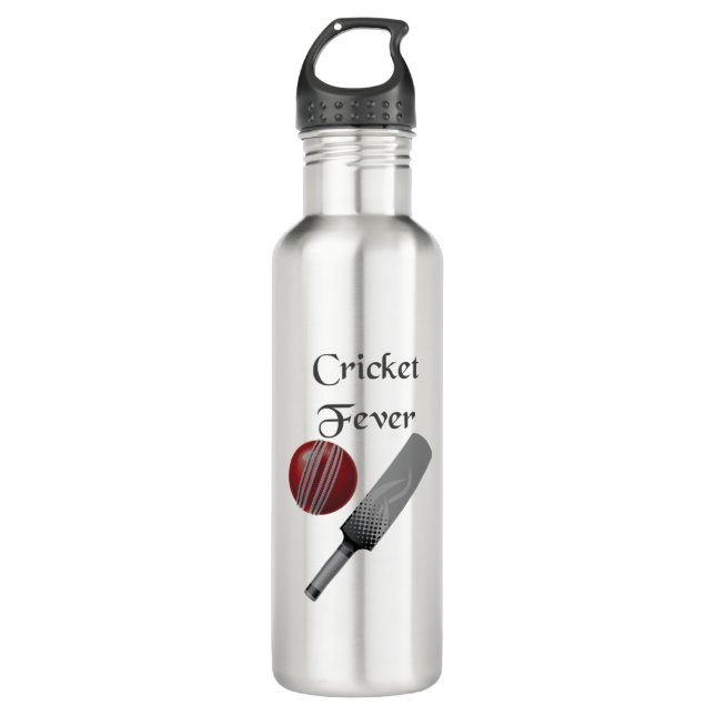 Botella De Agua Artículos de Cricket (Anverso)