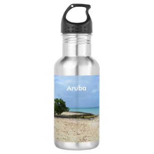 Botella De Agua Aruba rugoso