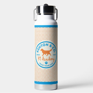 Botella de agua Ashton & Co K9 Academy Wavy Lines