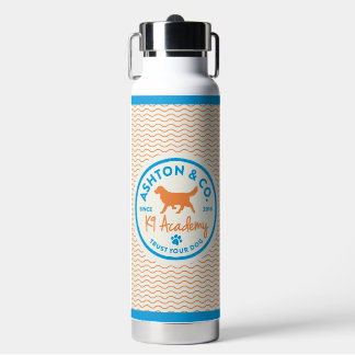 Botella de agua Ashton & Co K9 Academy Wavy Lines