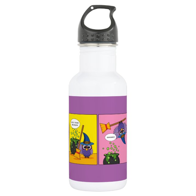 Botella De Agua Asistente para aprendices - Limpieza (Anverso)