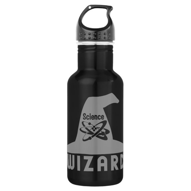 Botella De Agua Asistente para ciencias - elegir color (Anverso)