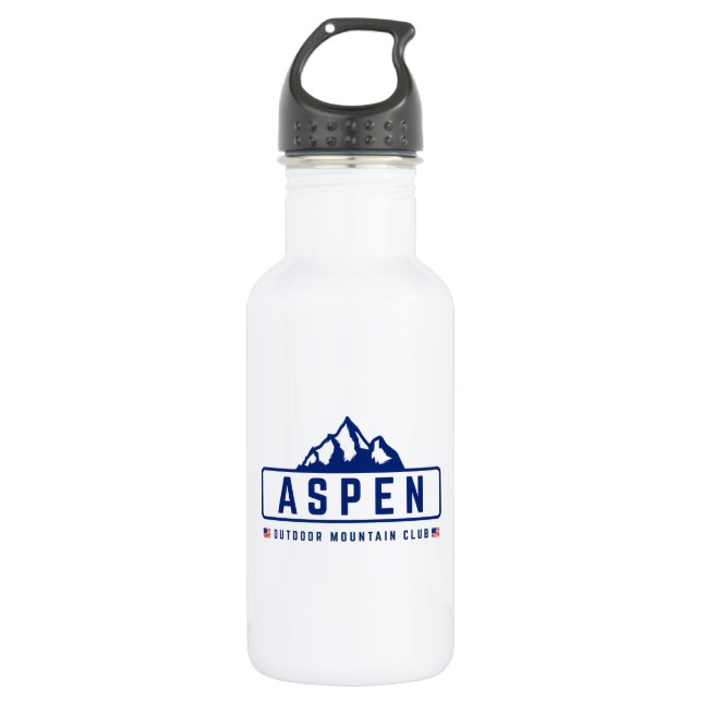 Botella De Agua Aspen al aire libre  (Anverso)