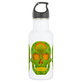 Botella De Agua Aspen Leaf Skull 10