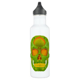 Botella De Agua Aspen Leaf Skull 10