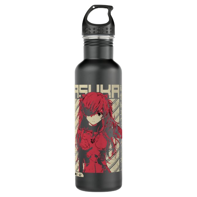 Botella De Agua asuka evangelionn (Anverso)