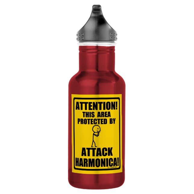 Botella De Agua Atacar a Harmonica (Derecha)