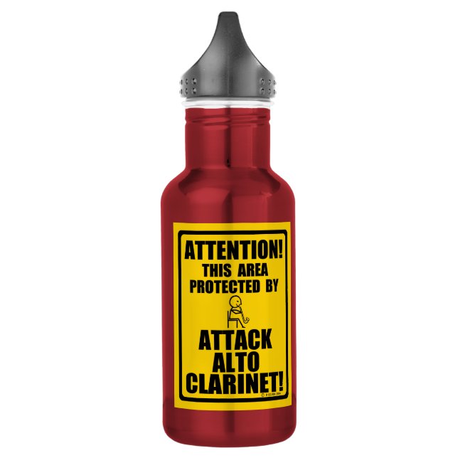 Botella De Agua Atacar Alto Clarinet (Izquierda)