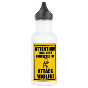 Botella De Agua Atacar violín