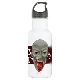Botella De Agua Ataque a Ghoulish Zombie