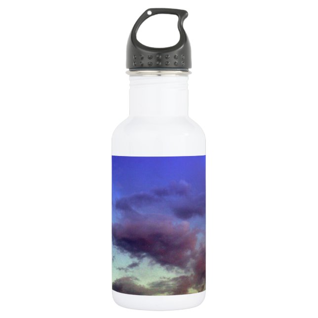 Botella De Agua Atardecer / Amanecer Cielo y Nubes (Anverso)