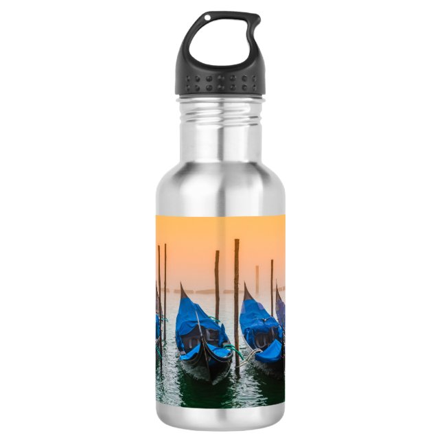 Botella De Agua Atardecer en Venecia (Anverso)