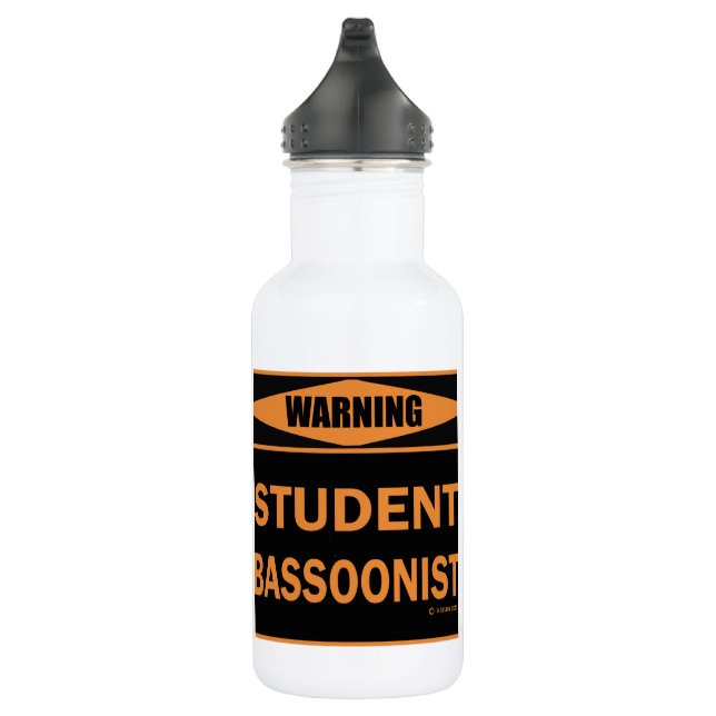 Botella De Agua ¡Atención! ¡Estudiante Basonista! (Derecha)