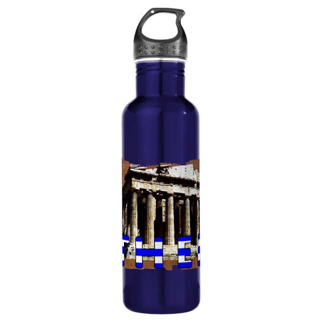 Botella De Agua Athens Greece Parthenon (Anverso)