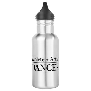 Botella De Agua Atleta + Artista = bailarín