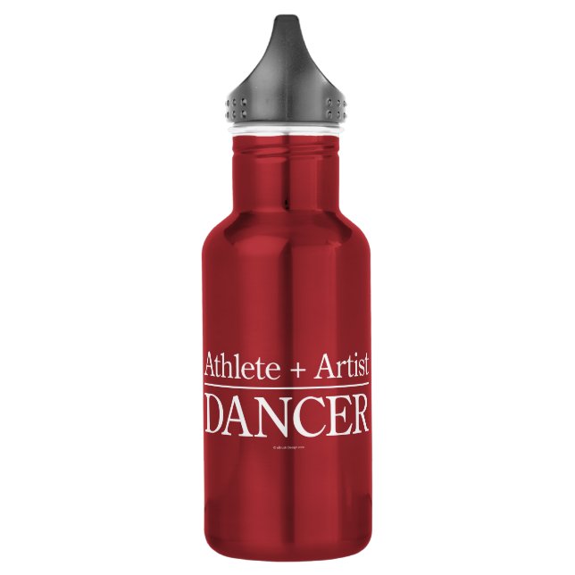 Botella De Agua Atleta + Artista = bailarín (Izquierda)