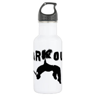 Botella De Agua Atleta de Parkour