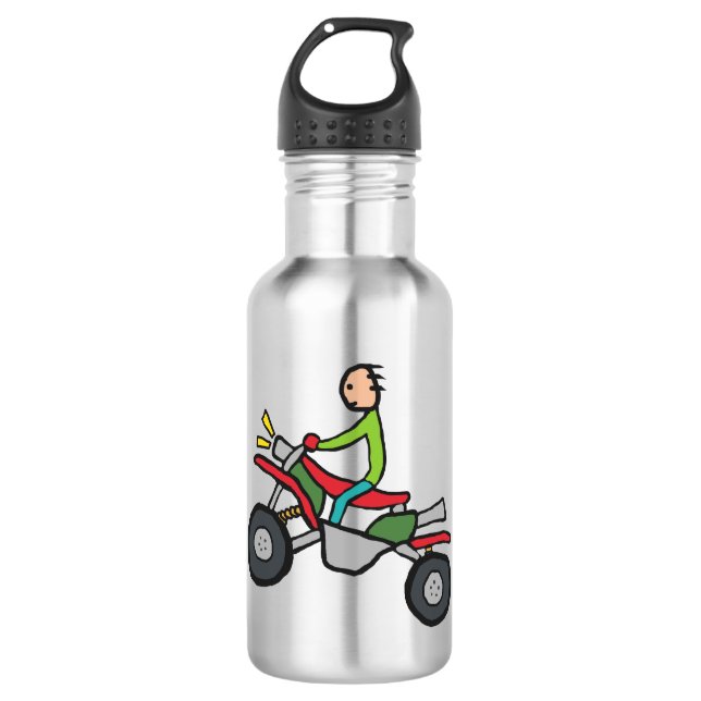 Botella De Agua ATV Quad Bicicleta (Anverso)