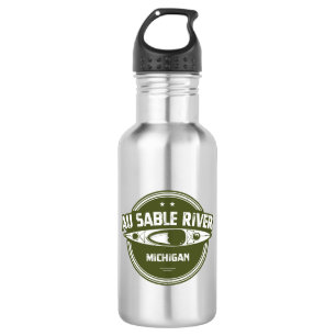 Botella De Agua Au Sable River Michigan Kayaking