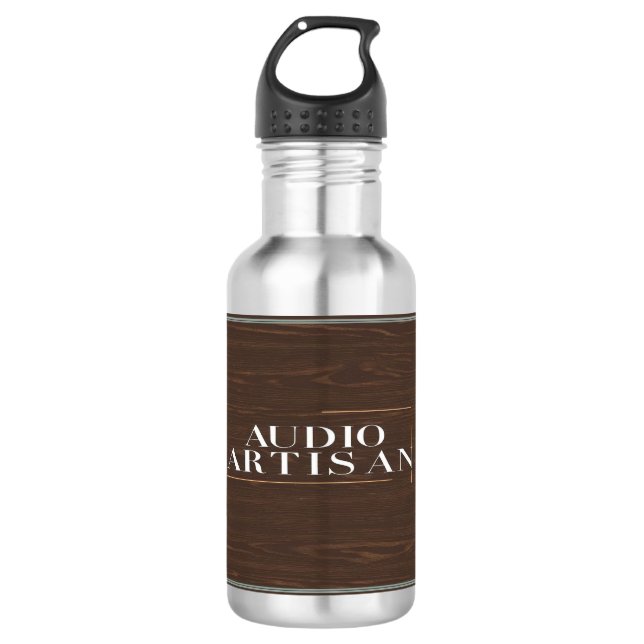 Botella de agua Audio Artisan (Anverso)