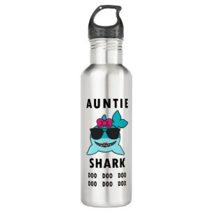 BOTELLA DE AGUA AUNTIE SHARK DOO DOO DOO DOO