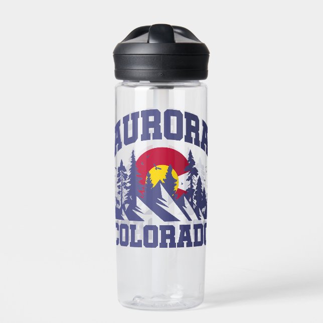 Botella De Agua Aurora, Colorado (Delante)