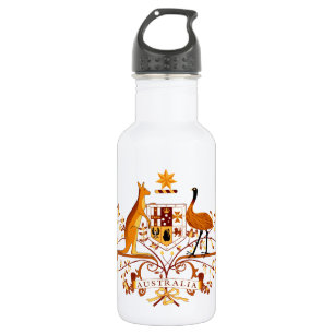 Botella De Agua Australia COA Brown