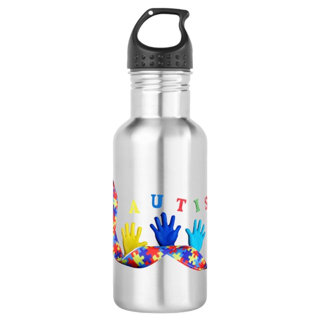 Botella De Agua Autism (Anverso)