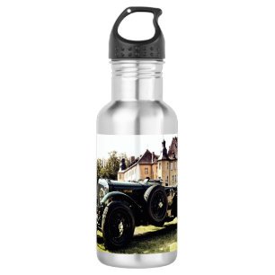 Botella De Agua Auto clásico del tiempo viejo