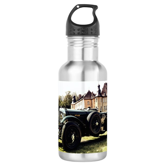 Botella De Agua Auto clásico del tiempo viejo (Anverso)