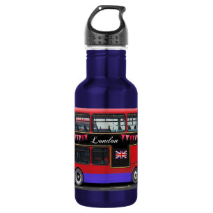 Botella De Agua Autobús de dos pisos rojo del autobús de Londres