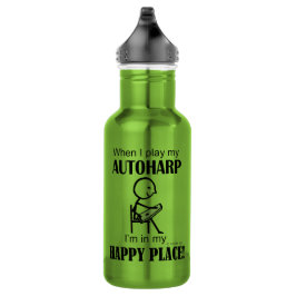 Botella De Agua Autoharp Happy Place