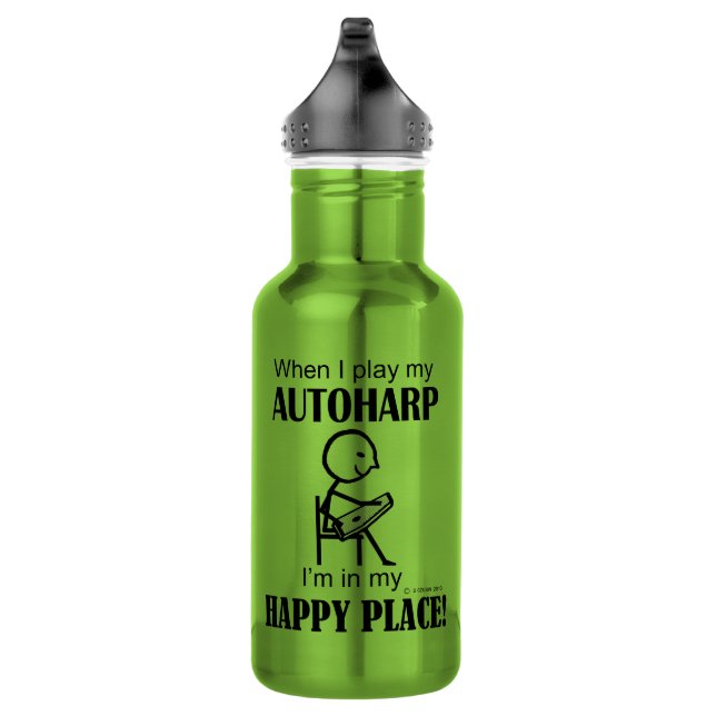 Botella De Agua Autoharp Happy Place (Derecha)
