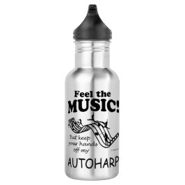 Botella De Agua Autoharp Siente La Música