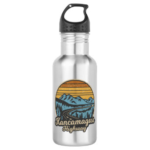 Botella De Agua Autopista Kancamagus New Hampshire Retro