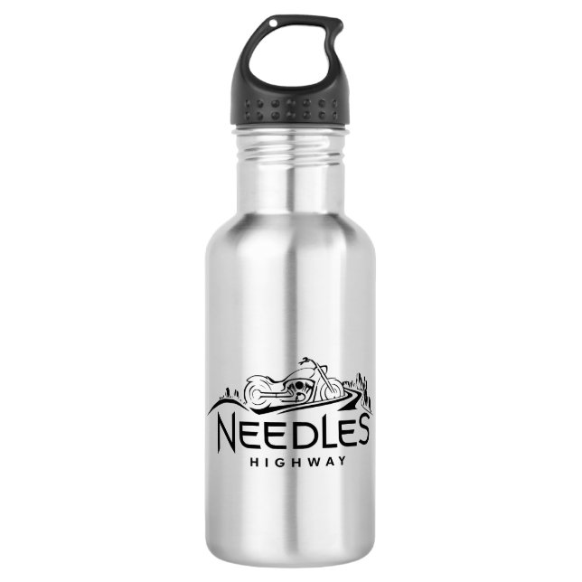 Botella De Agua Autopista Needles Dakota del Sur (Anverso)