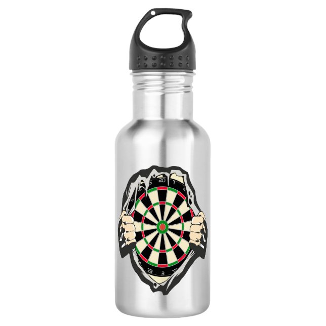 Botella De Agua Avance hacia el Bullseye - Ultimate Dartboard (Anverso)
